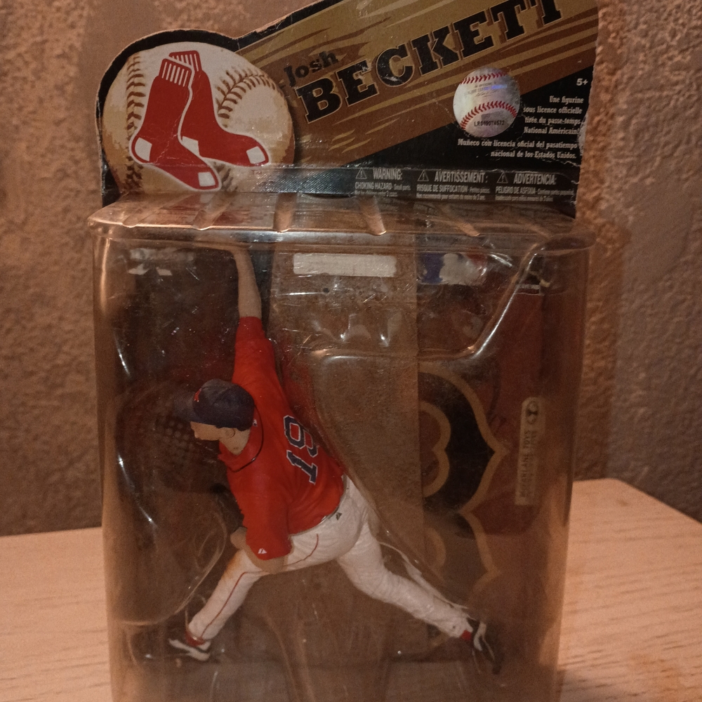 Josh Beckett Action Figure - Red and White